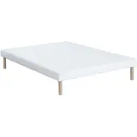 Vente-unique Set bedbodem en matras met pocketveren 20 cm dik SONGE van YSMÉE - 140 x 190 cm