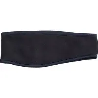 K-Up winter hoofdband Sport - oorwarmer - navy blauw - fleece - volwassenen - lichtgewicht