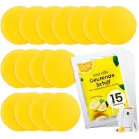 SereneLife Geurschijf voor Handdoekwarmer - Citroengeur Geurschijf - Geurende Pads voor Handdoekverwarmer - 15 Stuks - - Frisse Geur blijft 30 tot 60 dagen