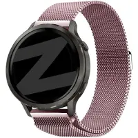 Bandz Milanese loop band (18mm) - Geschikt voor Garmin Vivoactive 4s / Vivomove 3s / Venu 2s / Venu 3s / Forerunner 255s / Forerunner 265s / Venu 4 - 41mm - Roze