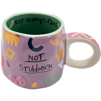 House Of Disaster Small Talk - Mok lila - Not Stubborn - 300ml - keramiek
