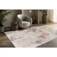 Muratap Vintage fashion vista – luxe vloerkleed kleur laagpolig- 80x150 cm