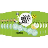 Marcel's Green Soap 8x Toiletblok Citroen & Gember