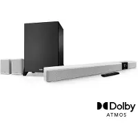 Teufel CINEBAR 22 Surround Power Edition voor Dolby Atmos 7.1-Set Soundbars Wit