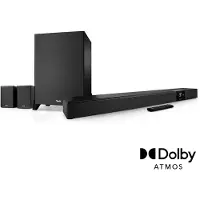 Teufel CINEBAR 22 Surround Power Edition voor Dolby Atmos 7.1-Set Soundbars Zwart