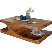 Wohnling Salontafel sheeshamhout bruin 118 cm - WL1.521