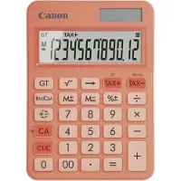 Canon LS-125KB-OR Zakrekenmachine Oranje Aantal displayposities: 12 werkt op batterijen, werkt op zonne-energie (b x h