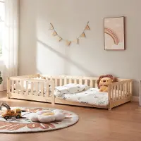 En.casa Kinderbed Tanna 90x200 cm naturel []
