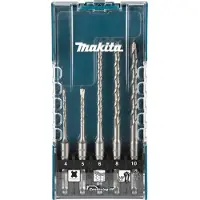 Makita SDS-PLUS Betonborenset 5-delig Ø 4 - 10 mm - E-15718