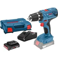 Bosch accuboormachine GSR 18V-21 / 1x 2.0 Ah accu + lader in L-ko...
