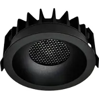 V-TAC 23675 VT-17024 LED-inbouwlamp Energielabel: F (A - G) LED LED 24 W Zwart