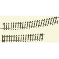 Roco H0 RocoLine (zonder ballastbed) 42428 Gebogen rails 12 stuk(s)