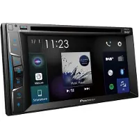 Pioneer AVH-Z3200DAB Autoradio met scherm dubbel DIN DAB+ tuner, Bluetooth handsfree, Aansluiting voor achteruitrijcamera
