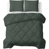 Royal Textile dekbed zonder overtrek incl. kussensloop - Groen - 240x200