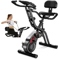 UMAY Hometrainer stille fitnessfiets met instelbare weerstand CBX20