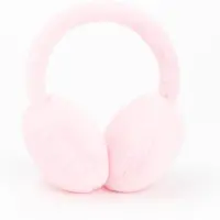 Azoza Pluche Lichtroze Oorwarmers – Superzachte Winter Earmuffs – Comfortabel & Warm – Dames / Kinderen – 4 Kleuren – Winter Fashion Accessoire