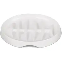 LONGZIMING -Langzame Voerbak voor Katten – Anti-Slikbak – Vermindert Verslikken – Duurzaam Materiaal – Antislip Onderkant – Geschikt voor Alle Katten
