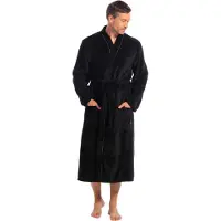 Ten Cate Badjas zwart maat L