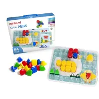 Miniland Superpegs Basisschool 64 Eenheden