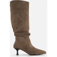 Linea Zeta Hoge laarzen taupe Suede Maat 39