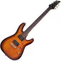 Schecter guitar research C-6 Plus Vintage Sunburst elektrische gitaar