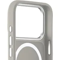 White Diamonds Hybrid Case Cover Apple iPhone 17 Pro Zand MagSafe compatible