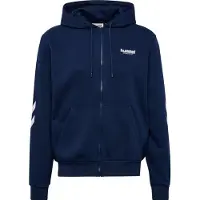 Hummel Sportsweatshirt 'Legacy 2.0' enziaan / wit