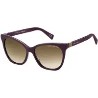 Marc Jacobs Cat Eye Womens Plum Bruin Kleurverloop Marc 336/S