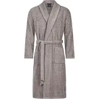 Cawö Badjas Home 6508 Men Sjaalkraag Graphite-50