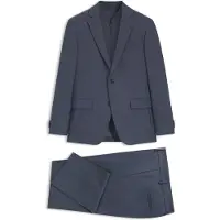 BOSS Driedelig slim-fit pak met gilet met rits