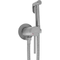 REA Inbouw Bidetmengkraan Foss Clif Brush Nickel