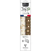 Clairefontaine Tiny Rolls Set weiss/schw.