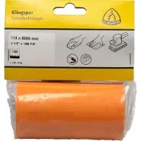 Klingspor schuurpapier 115mm universeel K180 (5mtr)
