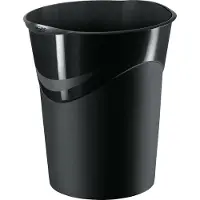 Cep Prullenbak 14 l Zwart Kunststof Pro