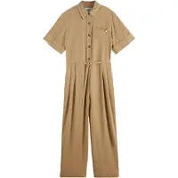 Scotch & Soda Utility Jumpsuit Desert Sand Maat: 34 | Jumpsuits Outlet | Dames | Beige