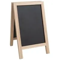 Olympia mini krijtbord opklapbaar 250(H) x 150(B)mm