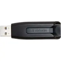 Verbatim V3 USB-stick 64 GB Zwart 49174 USB-A 3.2 Gen 1