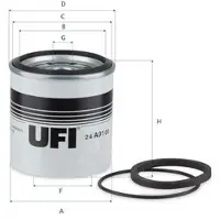 Ufi 24.A91.00 Brandstoffilter