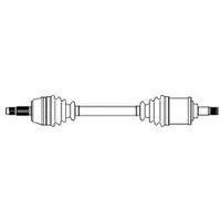 METELLI 17-1417 Aandrijfas