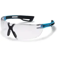 Uvex x-fit pro 9199245 Veiligheidsbril Incl. UV-bescherming Blauw, Antraciet