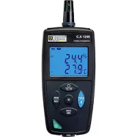 Chauvin Arnoux C.A 1246 Luchtvochtigheidsmeter (hygrometer) 3.0 % Hrel 98.0 % Hrel Datalogger en radio-USB-interface, Datalogger functie, Dauwpunt/schimmel