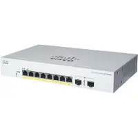 Cisco CBS220-8P-E-2G-EU - Netwerkswitch - Managed - Power over Ethernet (PoE) - Wit