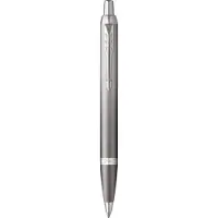 Parker IM Writing Rituals | Balpen | Grijze afwerking met kleurverloop en Verchroomd detail | Medium punt | Blauwe inkt | met Geschenkdoos