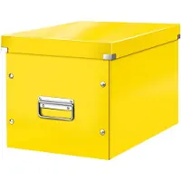 Leitz opbergdoos Click + Store, voor ovalen/hogere voorwerpen 320 x 310 x 360 mm, geel