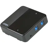 Aten US3324 2 poorten USB 3.2 Gen 1-schakelaar (USB 3.0) Zwart