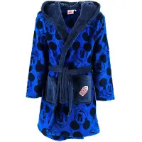 Disney Mickey Mouse - Badjas - Maat 116 - Blauw - Ochtendjas