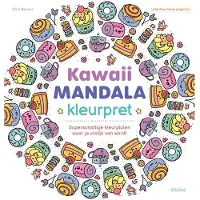 Deltas Kleurboek - Kawaii Mandala kleurpret