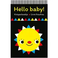 Deltas Knisperboekje Hello baby! Boek