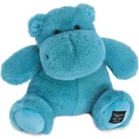 Histoire D'ours Hippopotame Knuffeldier United 25 cm Smaragdgroen