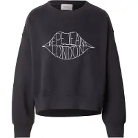 Pepe Jeans Sweatshirt antraciet / wit